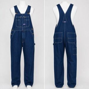 Big Smith 40x30 Denim Blue Jean Bib Overalls Chore Farmer Workwear